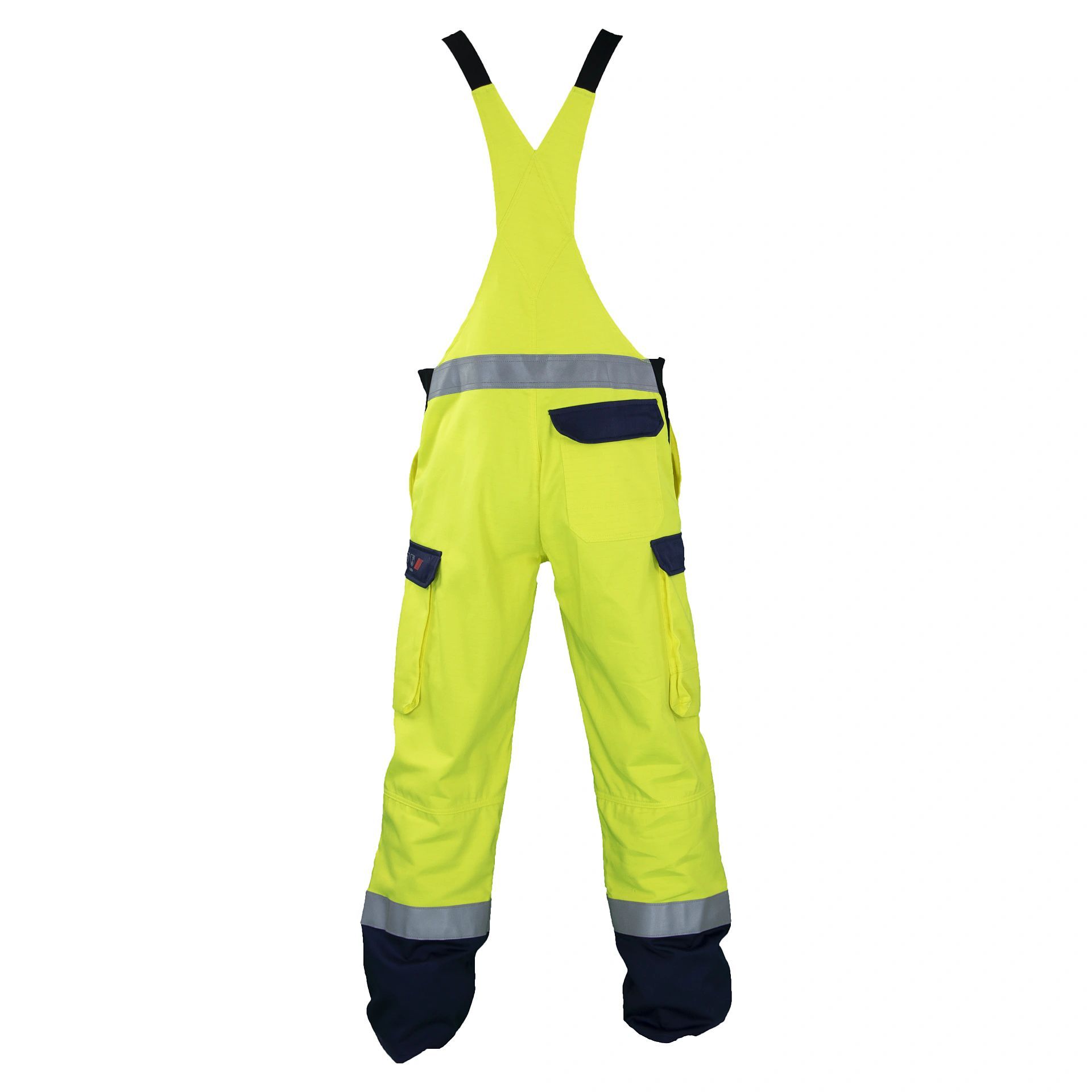 Multinorm-Latzhose DA7525LH52, gelb/blau, Gr. 44