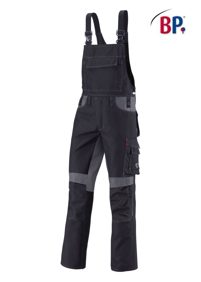 BP® Strapazierfähige Latzhose mit Kniepolstertaschen