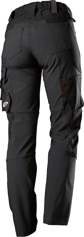 Damenstretchho. 1862-620,schwarz, Gr.34n BPlus Logo Stretch