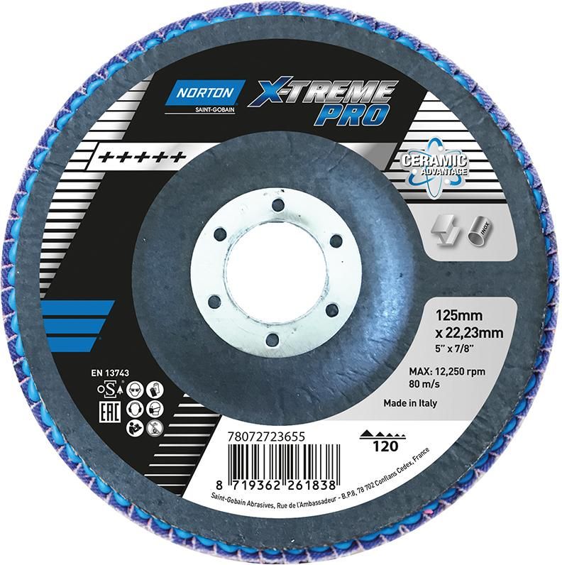 Fächerscheibe X-Treme Pro 125 mm P120
