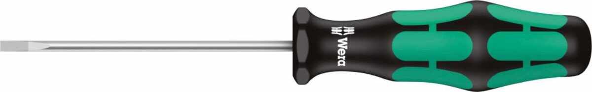 Schlitz Schraubendreher  Grün/Schwarz