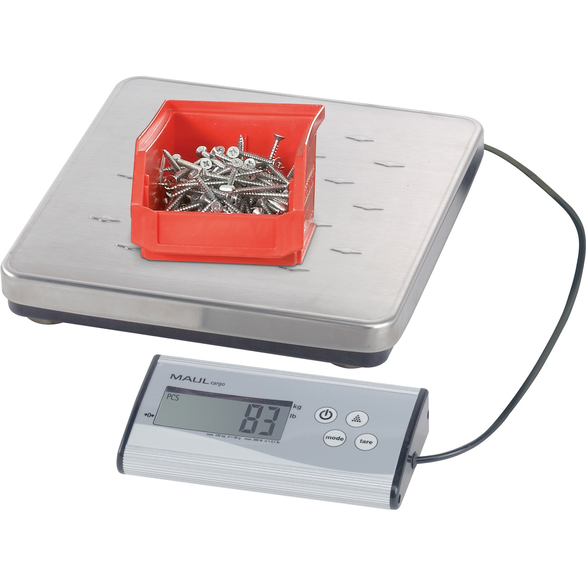 Paketwaage MAULcargo 50kg Netzteil