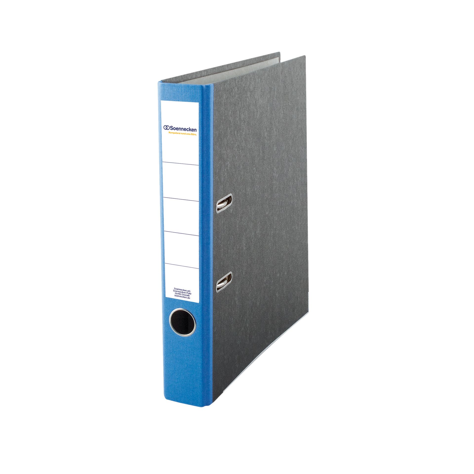 Ordner DIN A4 50mm Pappe blau