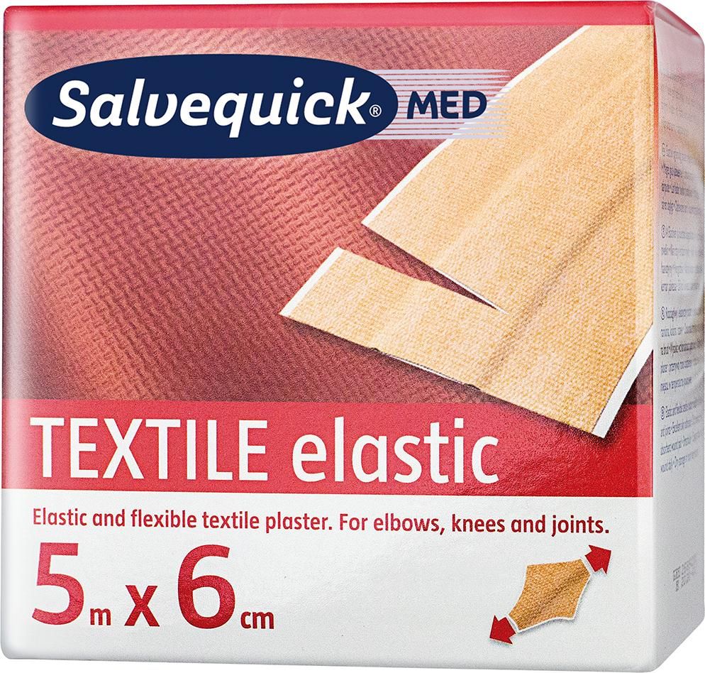Salvequick textiles Pflaster 6cm x 5m