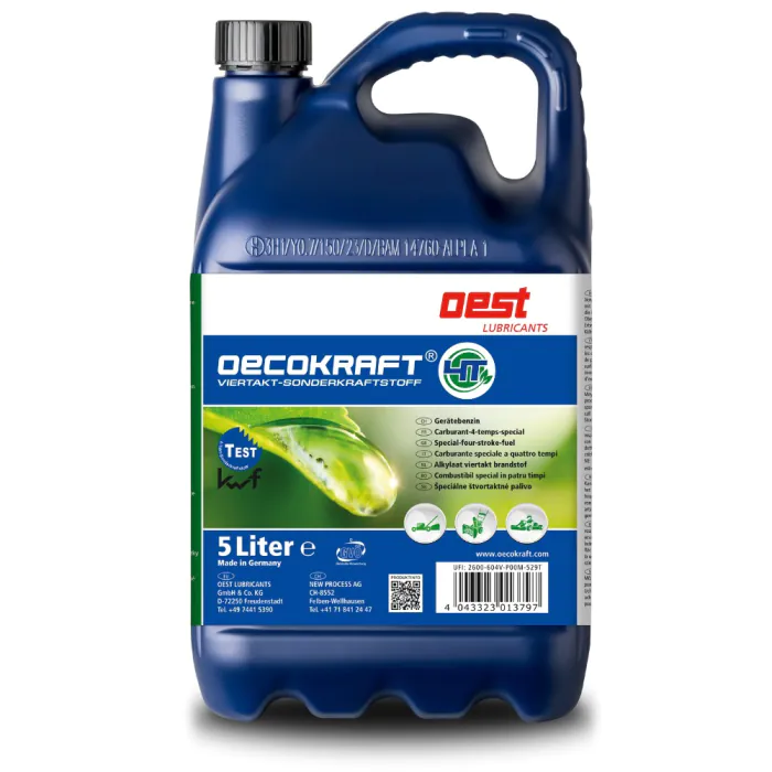 OEST OECOKRAFT® 4T Sonderkraftstoff - 5 Liter Gebinde