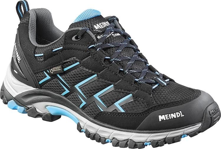 Sportschuh 3823-01 Caribe Lady GTX, Gr. 3,5 schwarz/azur MEINDL