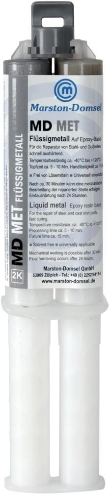 MD-Met Flüssigmetall 1:1 Doppelspritze 25g