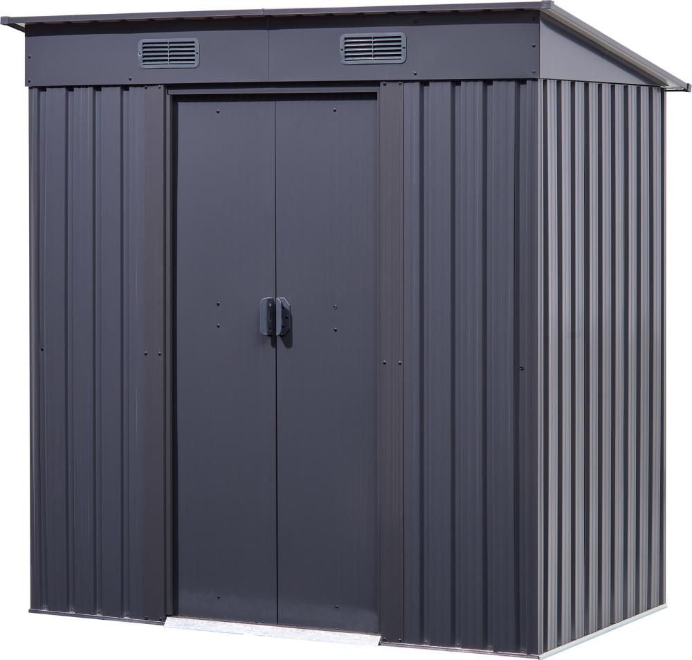Gerätehausmit Pultdach195x 121 x 174/196 cm ffungsartikel