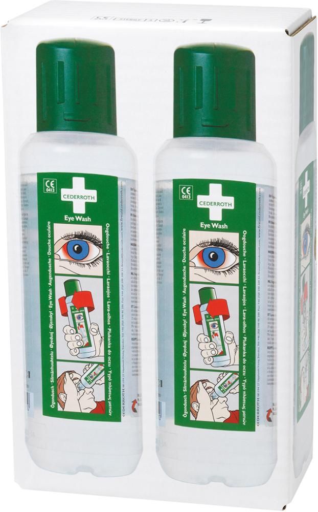 CEDERROTH Augenspülung 2x500ml Flaschen