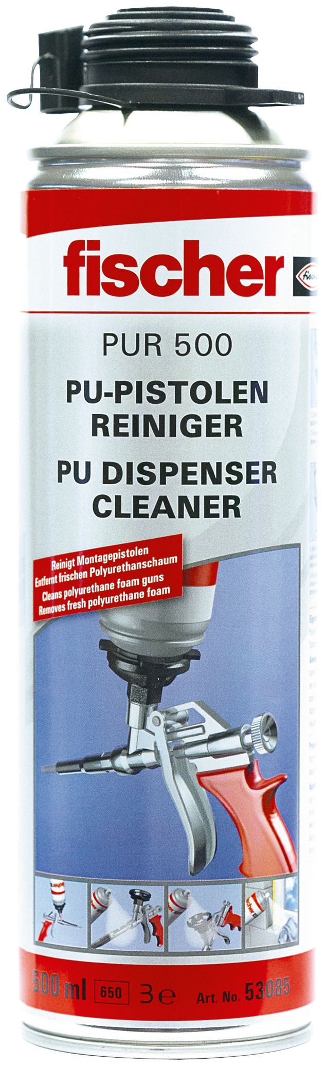 Fischer PU- und Pistolenreiniger PUR 500