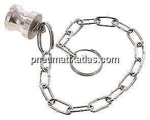 Kamlock-Verschlussstecker (DP) 1/2", Edelstahl (1.4408)