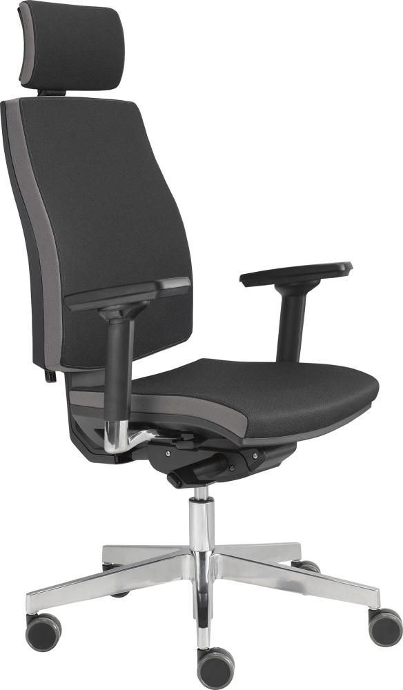 Bürodrehstuhl VSDP1 Phoenix: schwarz