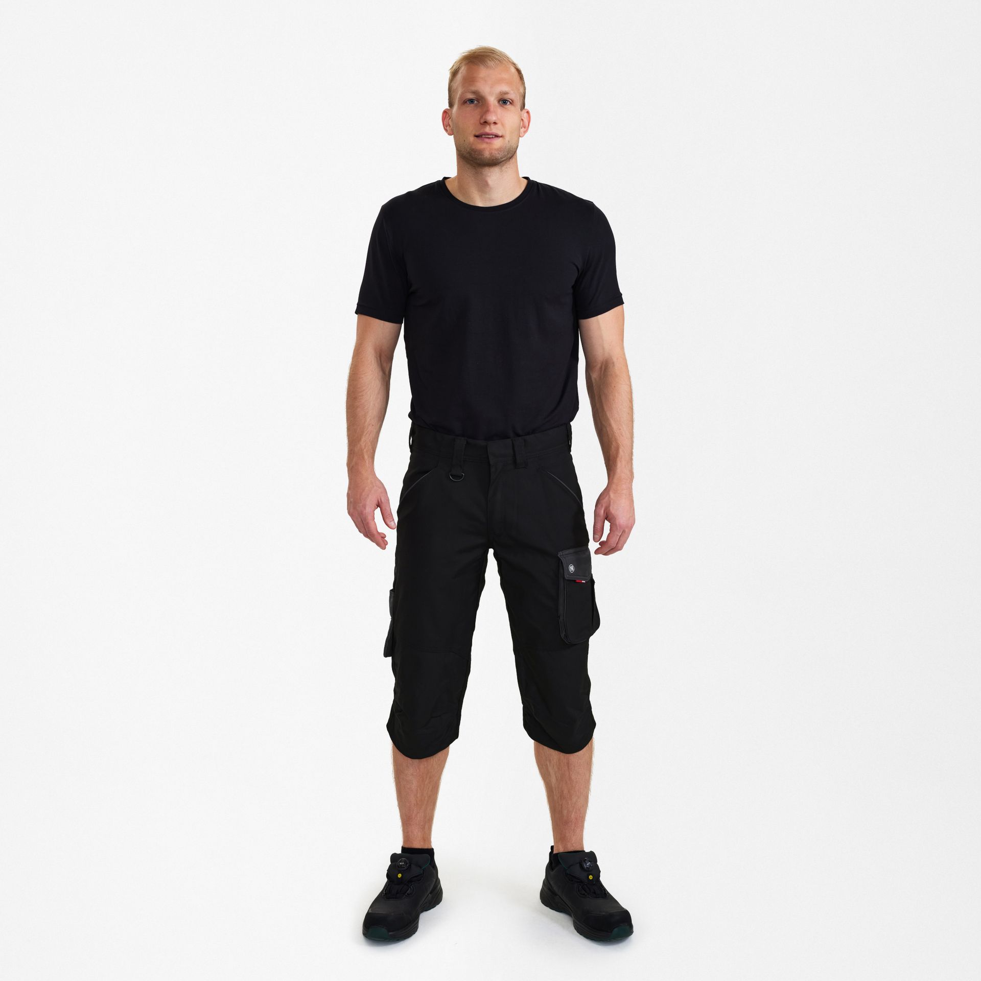 Galaxy 3/4-Hose Schwarz/Anthrazit Grau, Gr. 60
