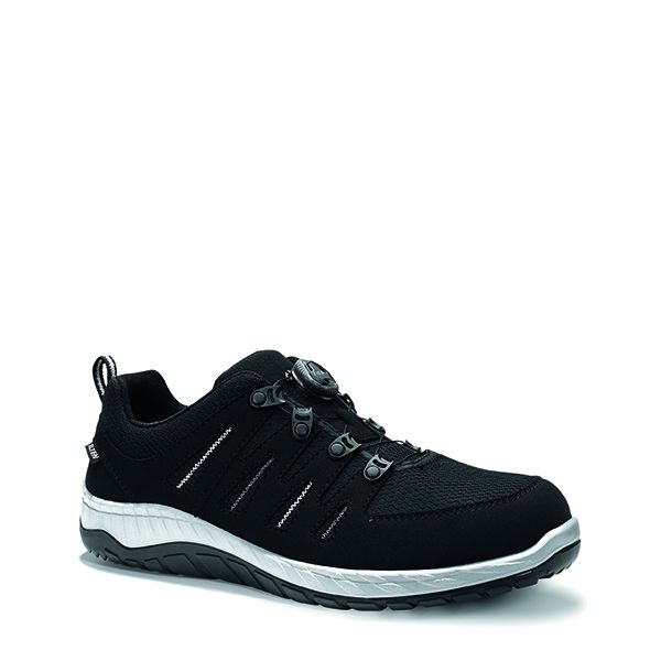 Sicherheitshalbschuh MADDOX BOA® black-grey Low ESD S3S, Gr. 35