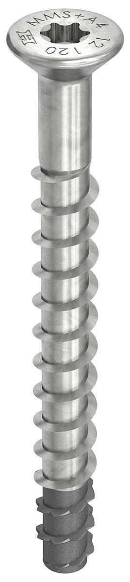 MULTI-MONTI-plus F A4 10,0 x 100, Senkkopf, T-Drive, blank, Spitze phosphatiert, 25 Stück, VARIANTA-Handwerkerverpackung