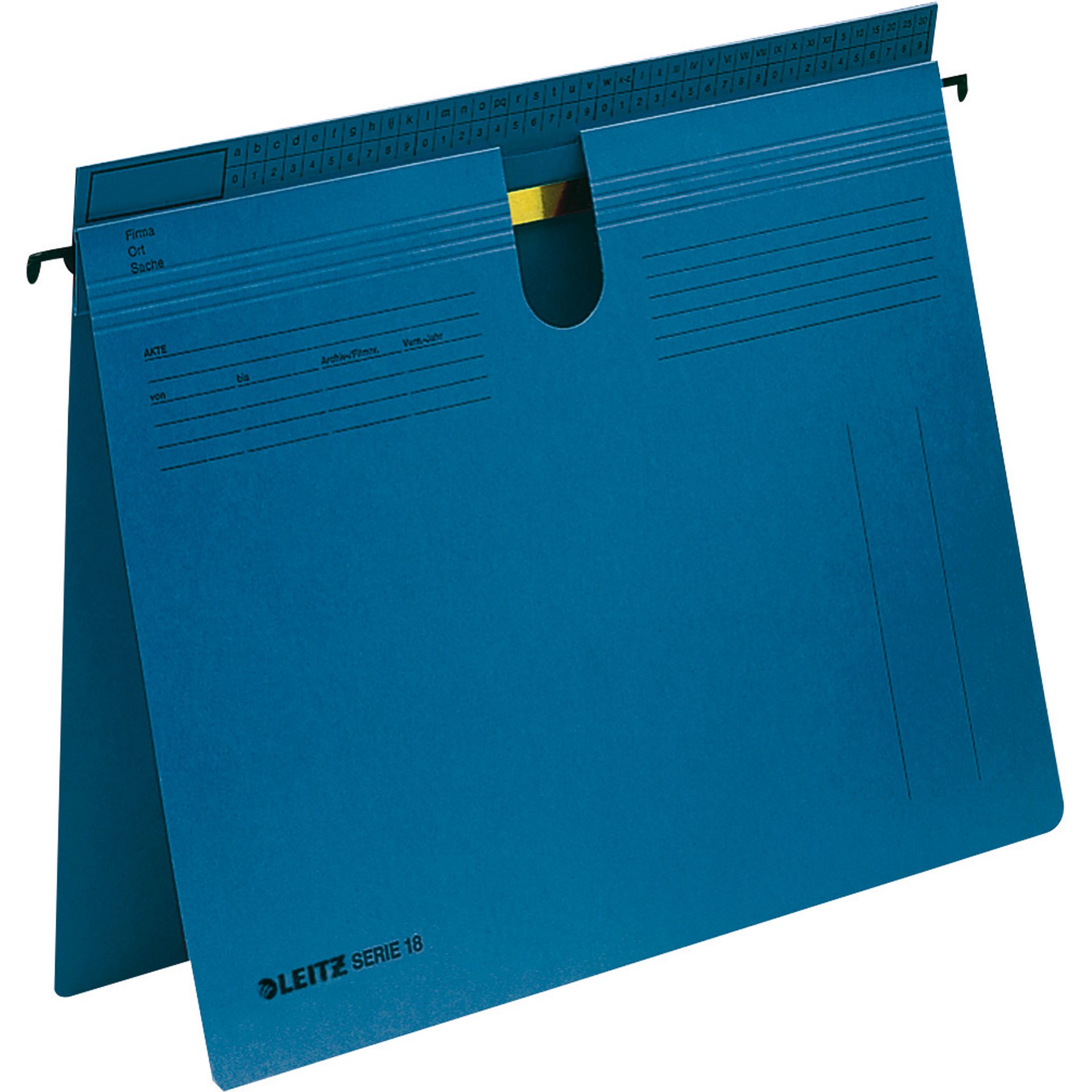 Hängehefter SERIE 18 A4 Manilakarton blau 50St