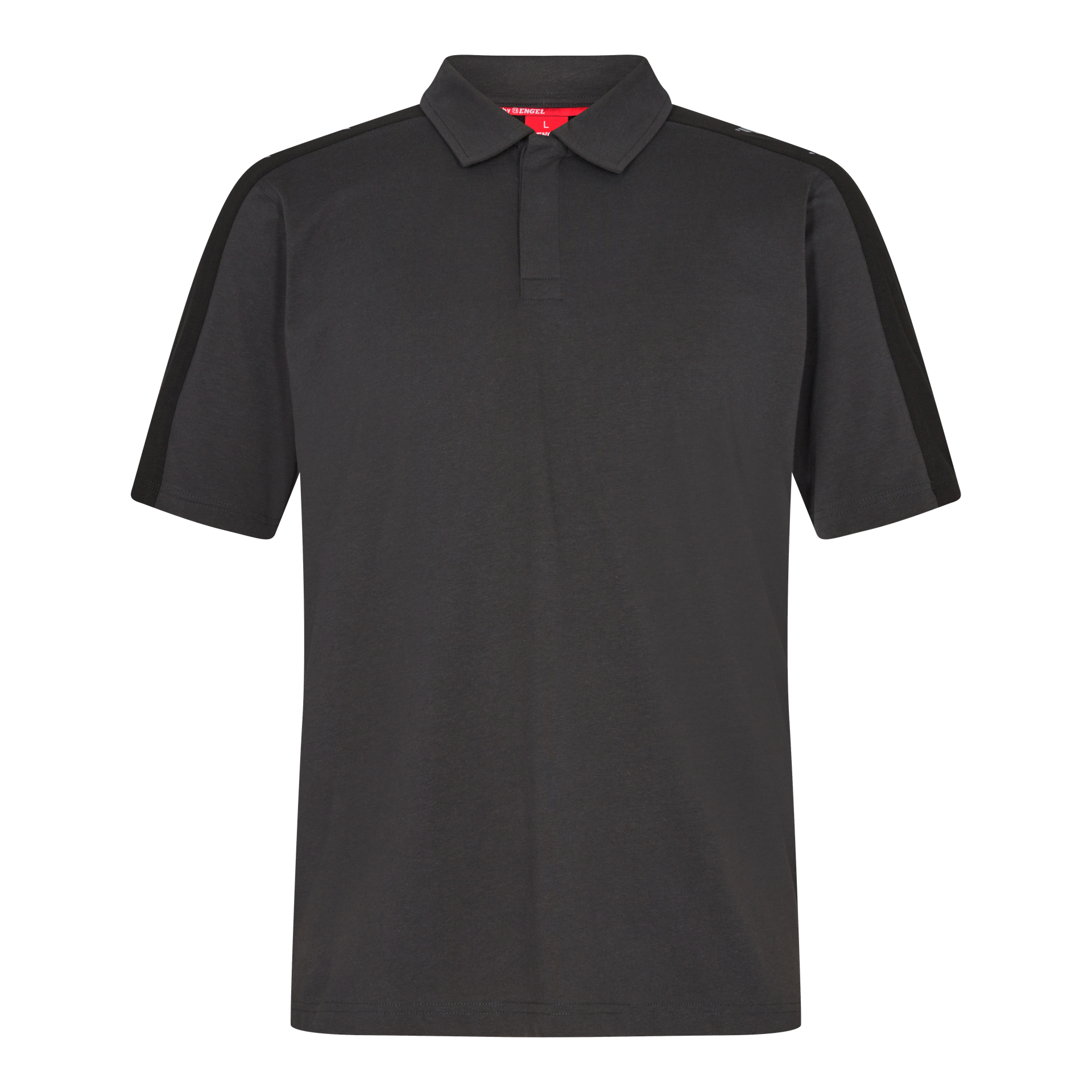 Galaxy Poloshirt Anthrazitgrau/Schwarz, Gr. 6XL