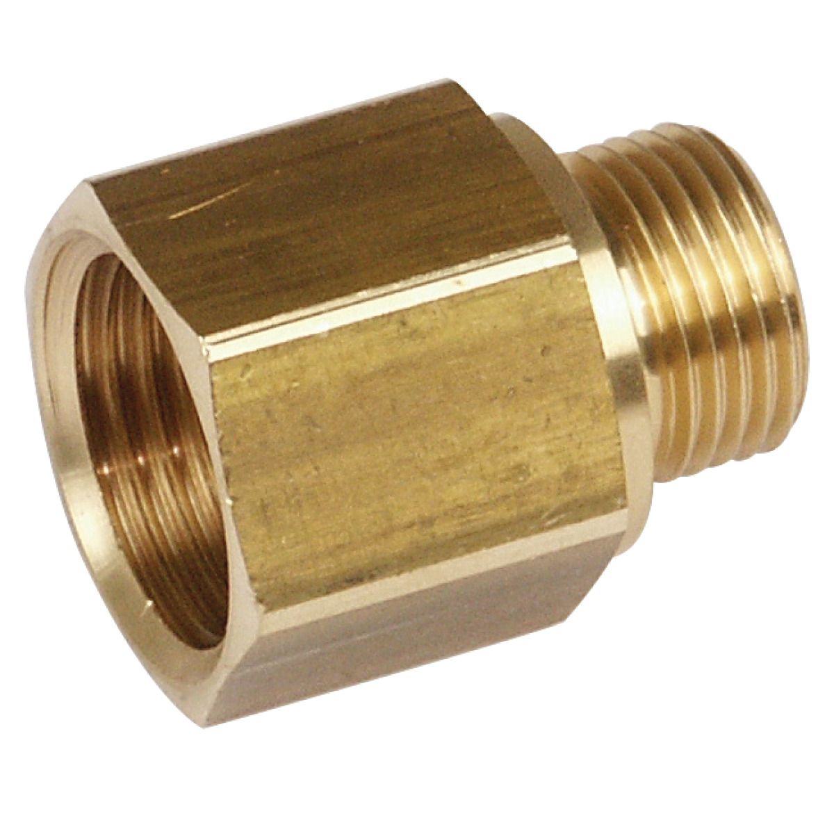 Reduziernippel lang Aircraft 1/2" IG x 3/8" AG