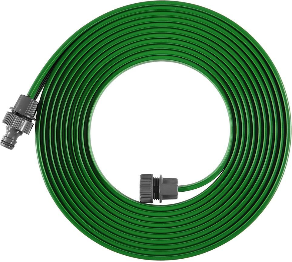 Schlauch-Regner 7,5 m grün m. Armaturen Gardena