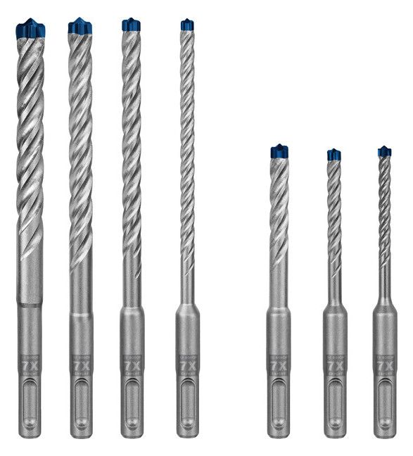 BOSCH Hammerbohrersatz: SDS-plus-7X