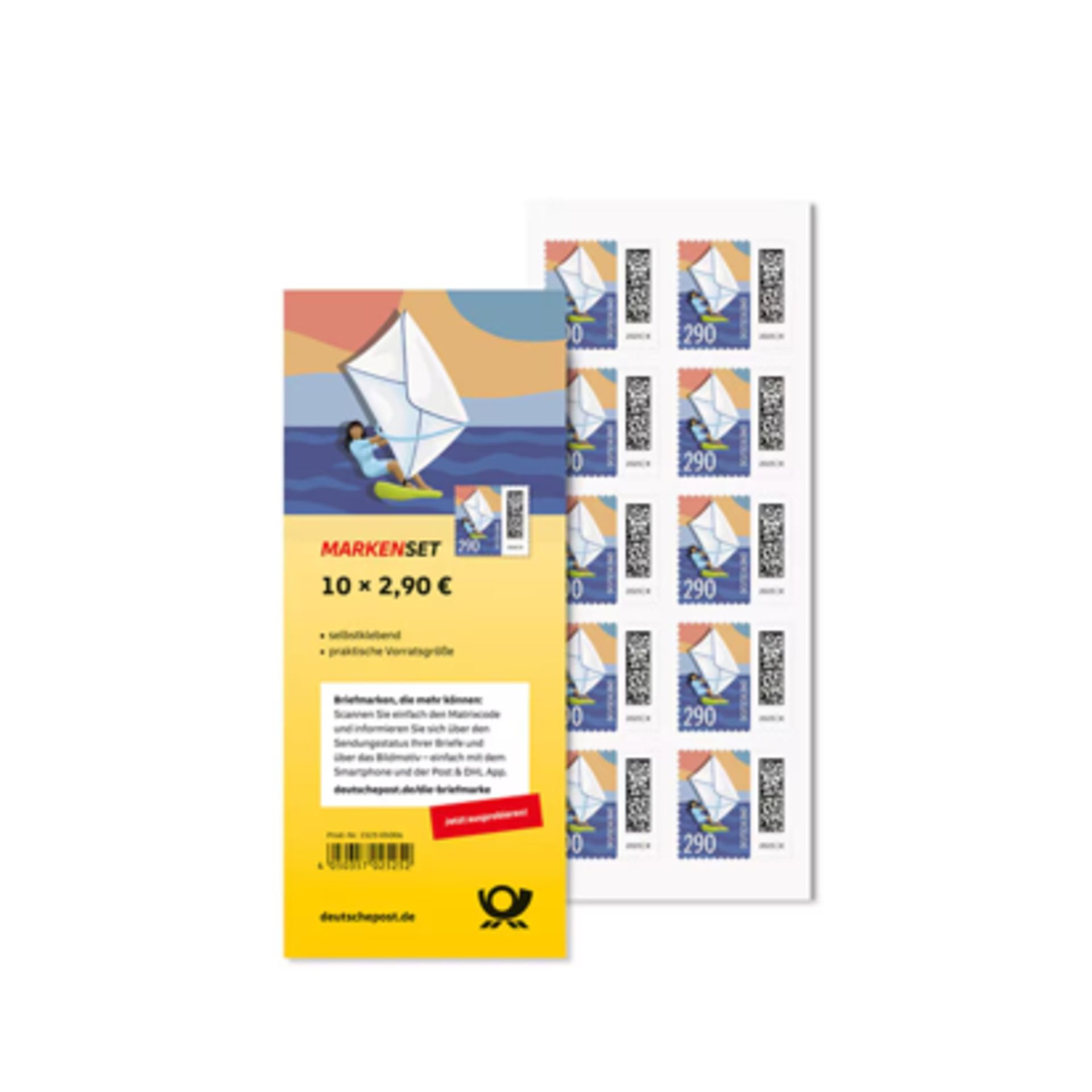Briefmarke Maxibrief national 290ct 10St