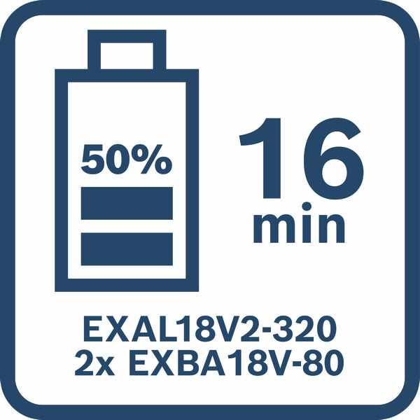 Ladegerät EXAL18V2-320