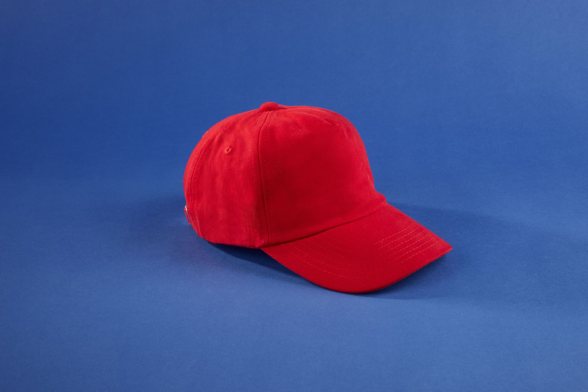 Klassisches 5 Panel Cap aus heavy brushed Cotton
