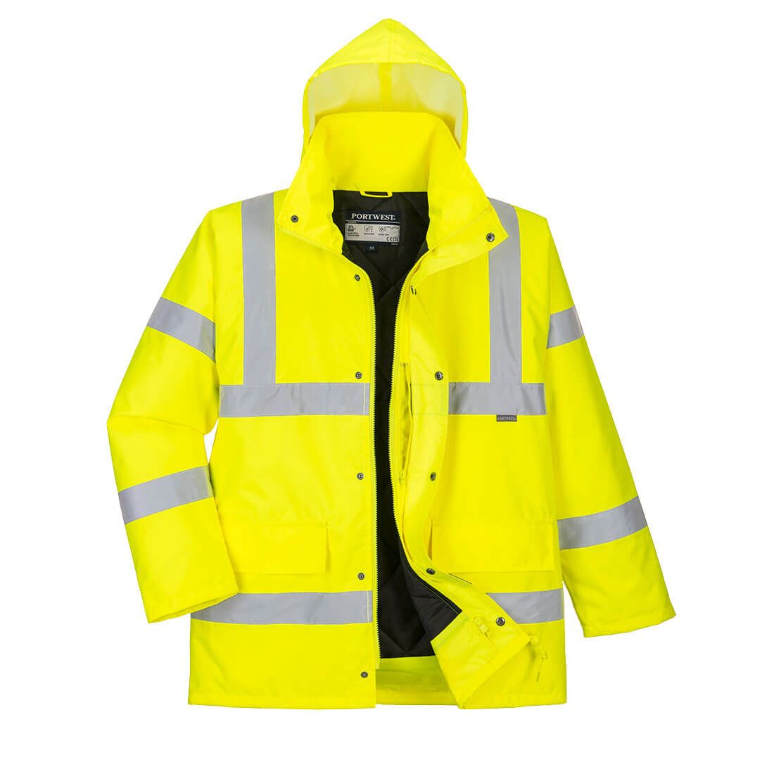 Portwest S461 Warnschutz-Winterjacke, Gelb, Gr. 2XL