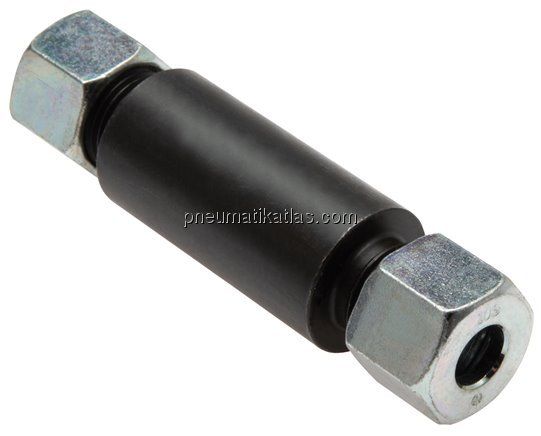 Schott-Anschweißverschrau-bung 6 L (M12x1,5), Stahl phosphatiert