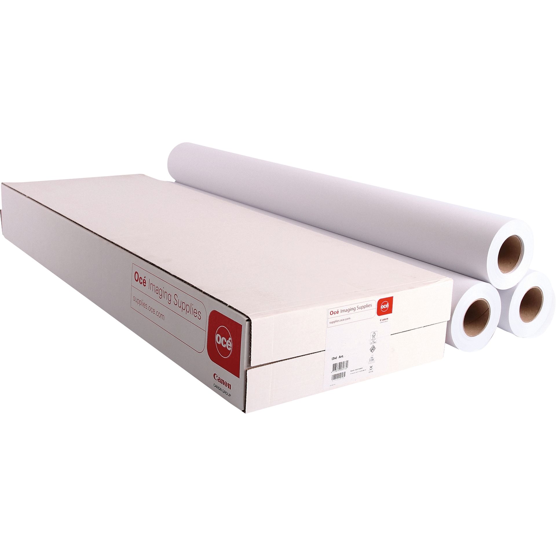 Plotterpapier 90 g/qm 914mmx50m ws 3 St./Pack.