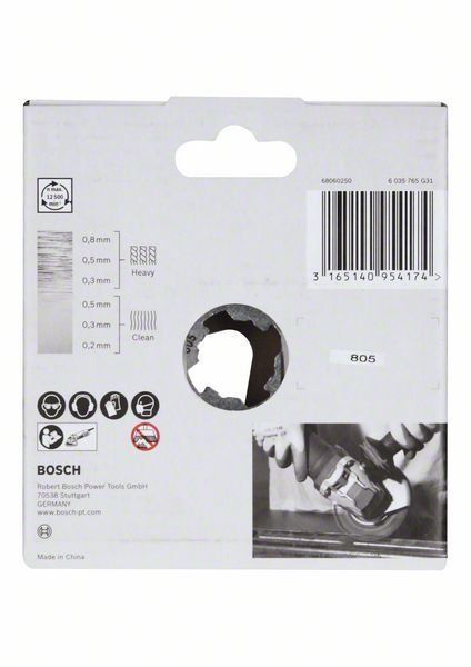 Bosch X-LOCK Scheibenbürste 115 mm