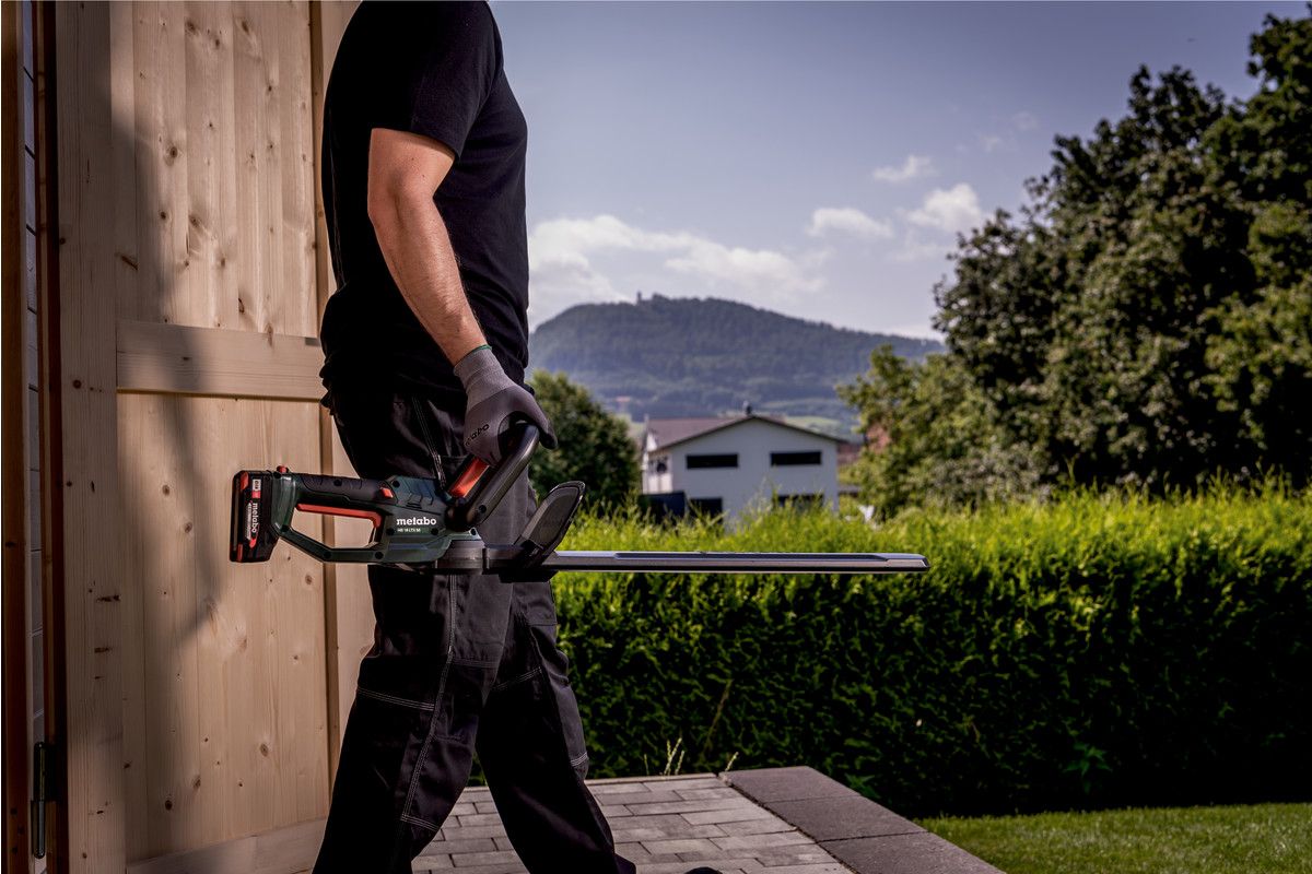 Akku-Heckenschere solo HS 18 LTX 45 Metabo ohne Akku ohne Ladegerät Karton