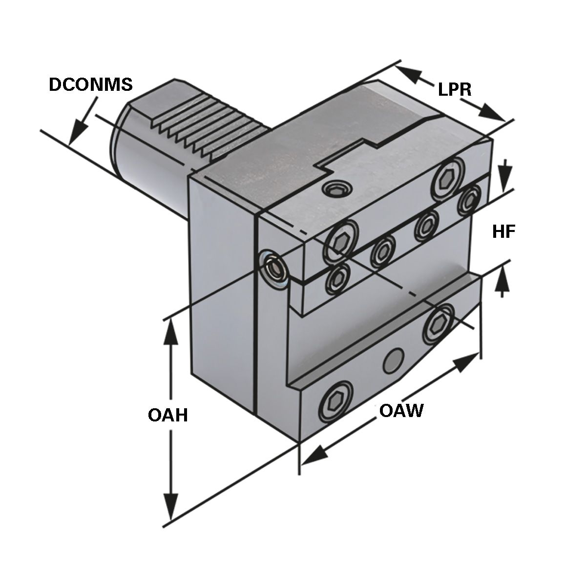Abstechhalter links 30-26