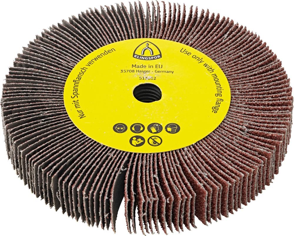 Winkelschleifmop WSM 617 125x20mm K40 Klingspor