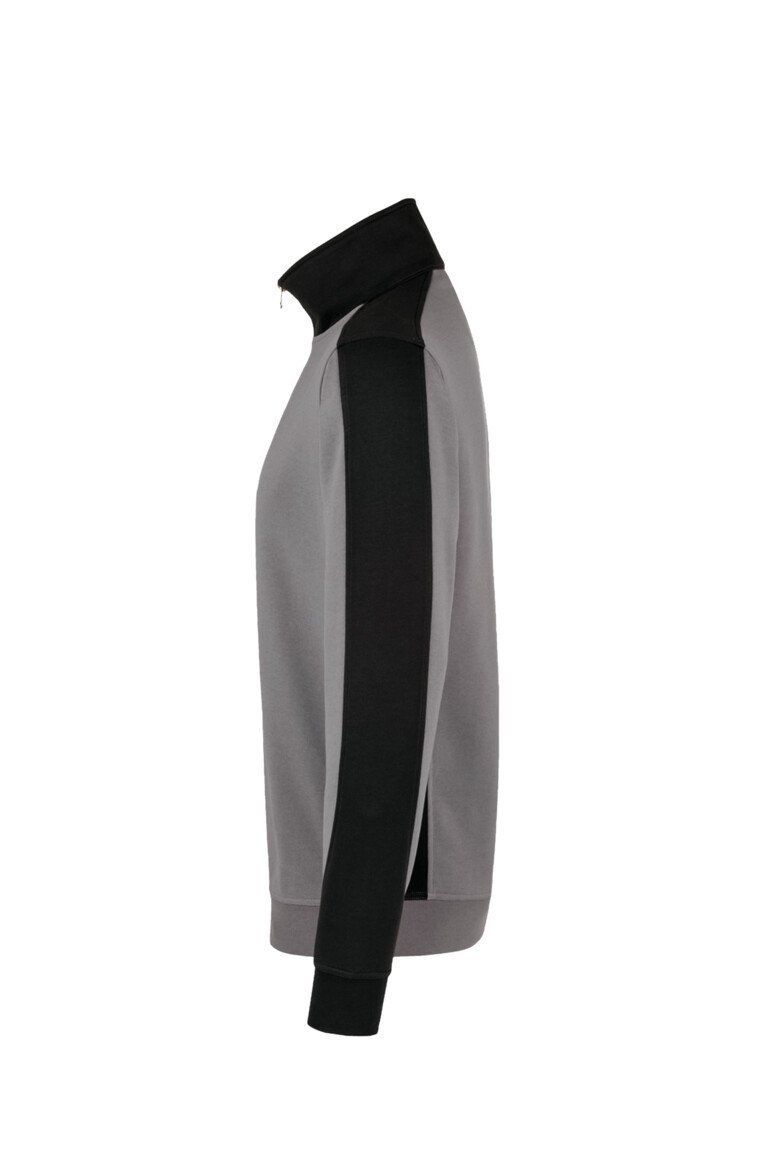 HAKRO Zip-Sweatshirt Contrast Mikralinar® 476
