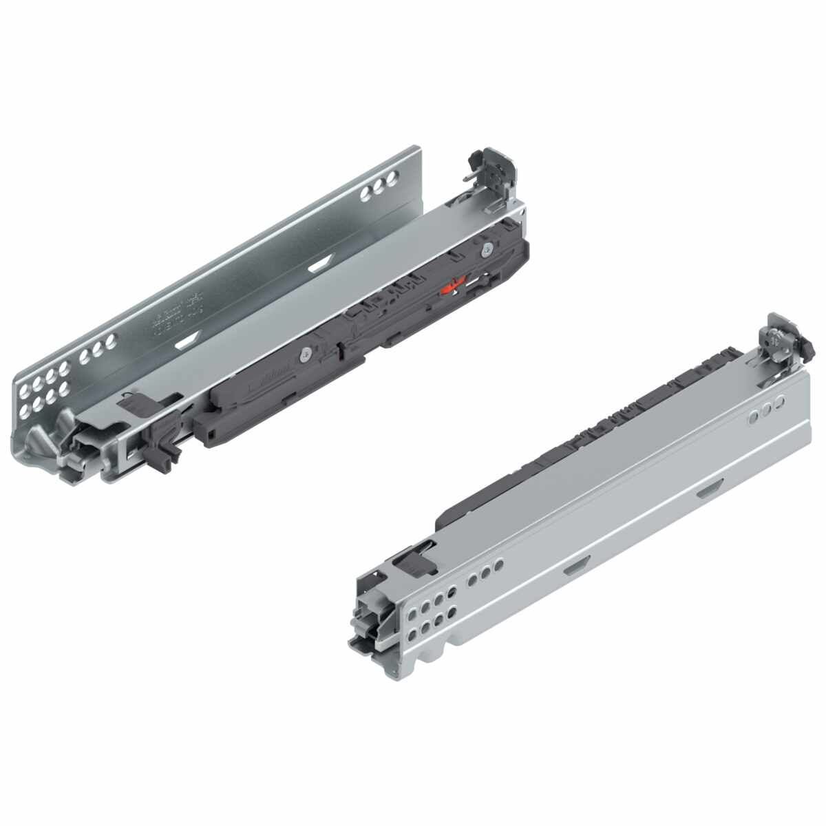 MOVENTO BLUMOTION int./für TOB geeignet/für SERVO-DRIVE geeignet, Vollauszug, Führung, 40 kg, NL=300 mm, für Kupplung, links/rechts, verzinkt