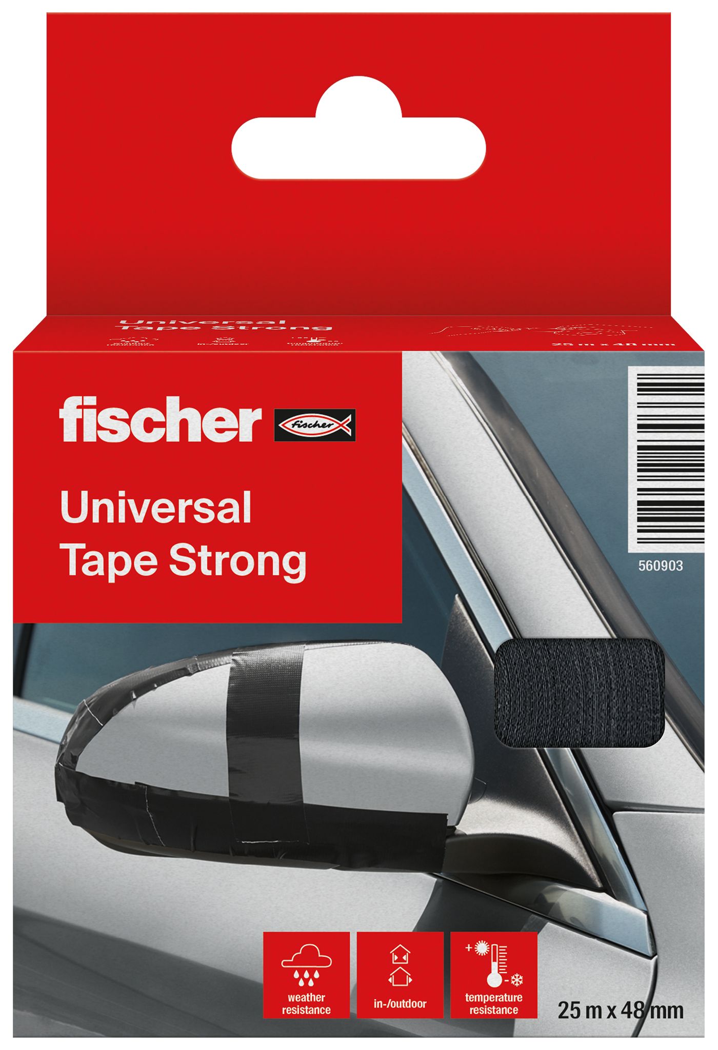 GOW UniversalTapeStrong Gewebeband 25x50