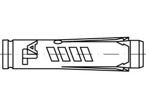 ART 88683 FISCHER Schwerlastdübel St., galv. verzinkt TA M 10 S