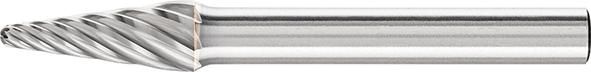 Frässtift HM Rundkegelform 0820 INOX 6mm 8x20mm Pferd
