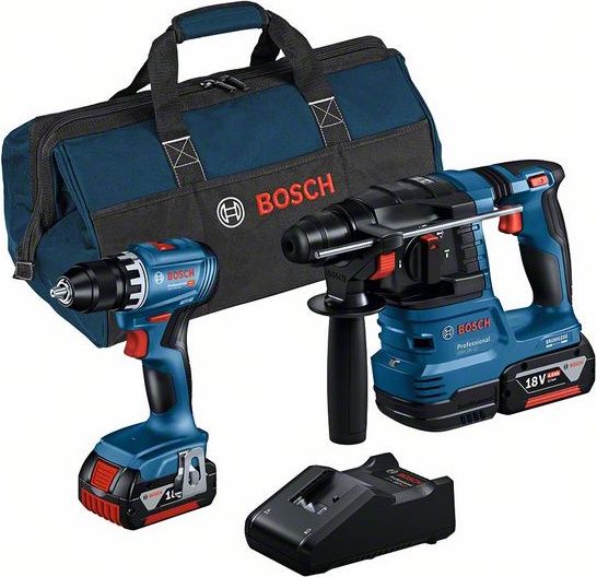BOSCH 2-Tool-Akkusatz in Tasche