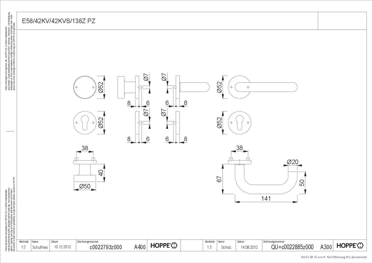 Hoppe/Wechselgrt.Paris E138Z/42 Pz Er