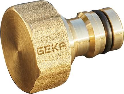 GEKA plus-Verschluss- Stecker, Stecksystem, KTW, Messing SB