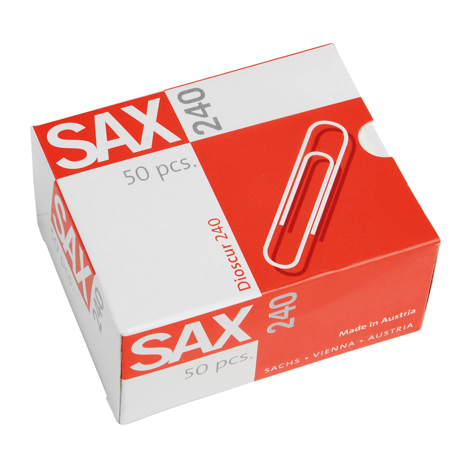 Büroklammer 78mm verzinkt 50 St./Pack.
