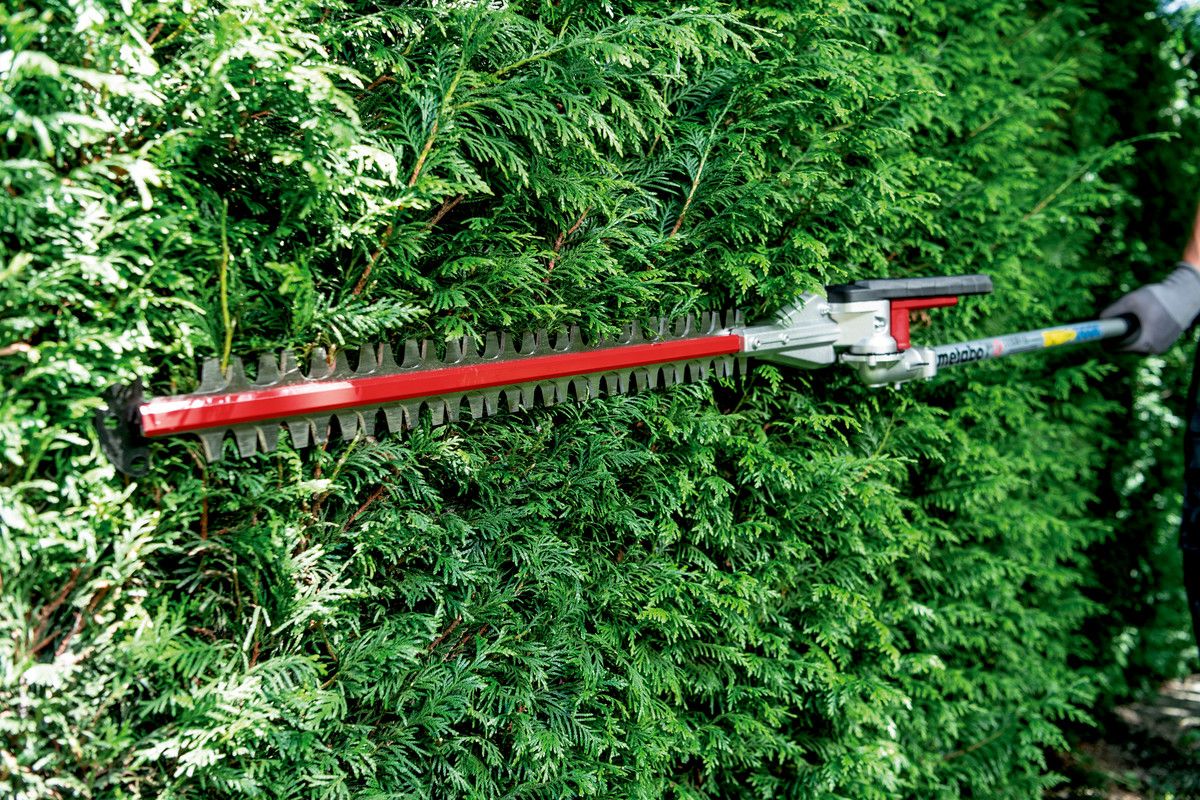 Heckenscheren-Aufsatz MA-HS 50 Metabo ohne Akku ohne Ladegerät Karton