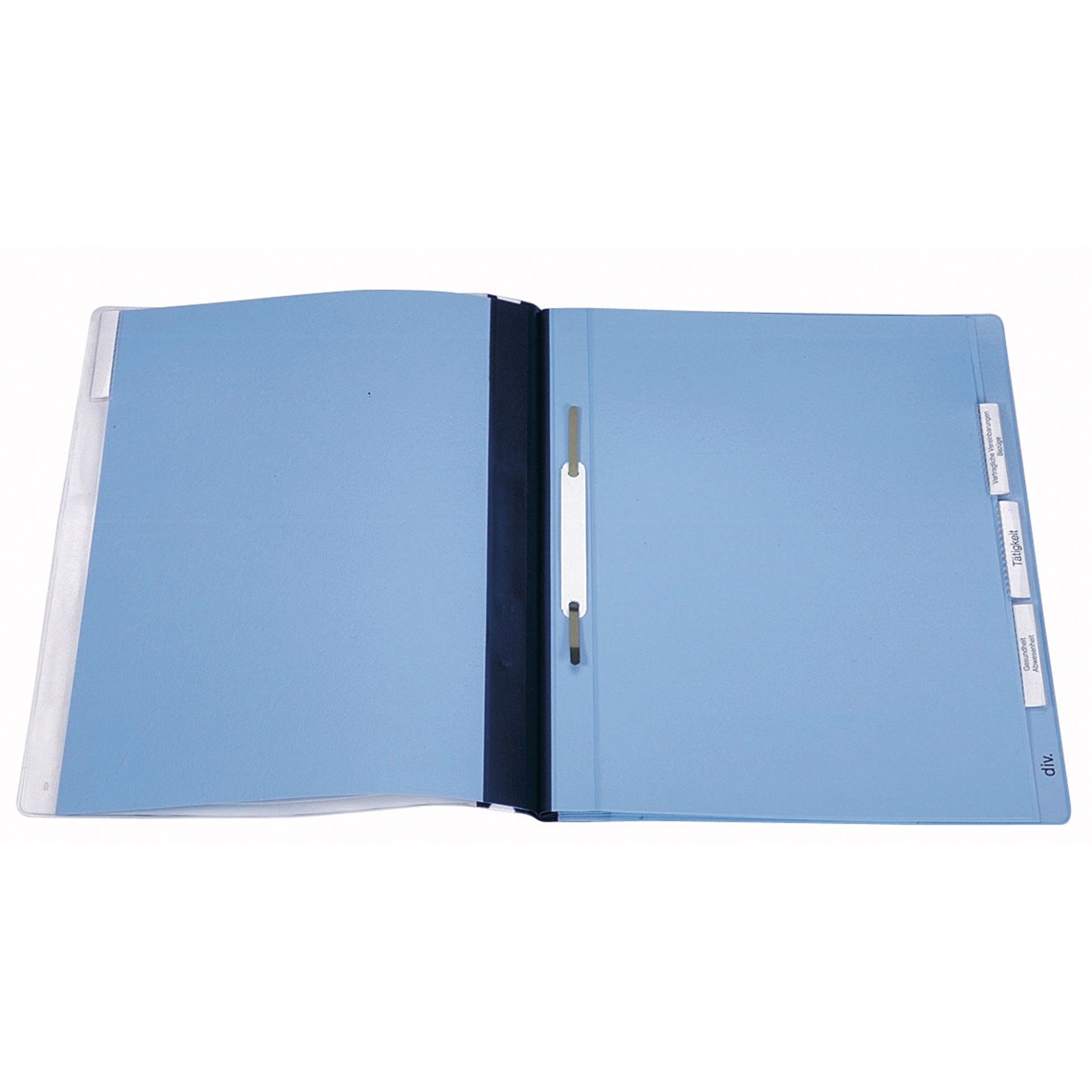 Personalhefter DIN A4 5fach Unterteilung blau