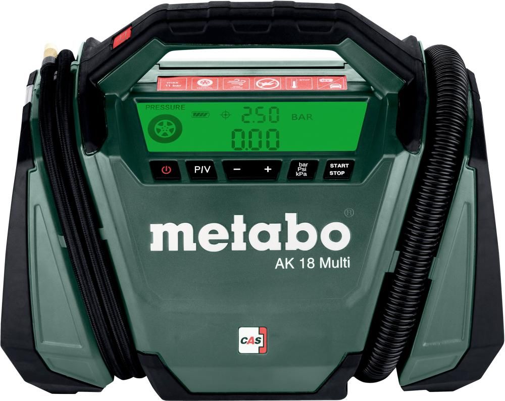 Akku-Kompressor AK 18 Multi Metabo ohne Akku ohne Ladegerät Karton