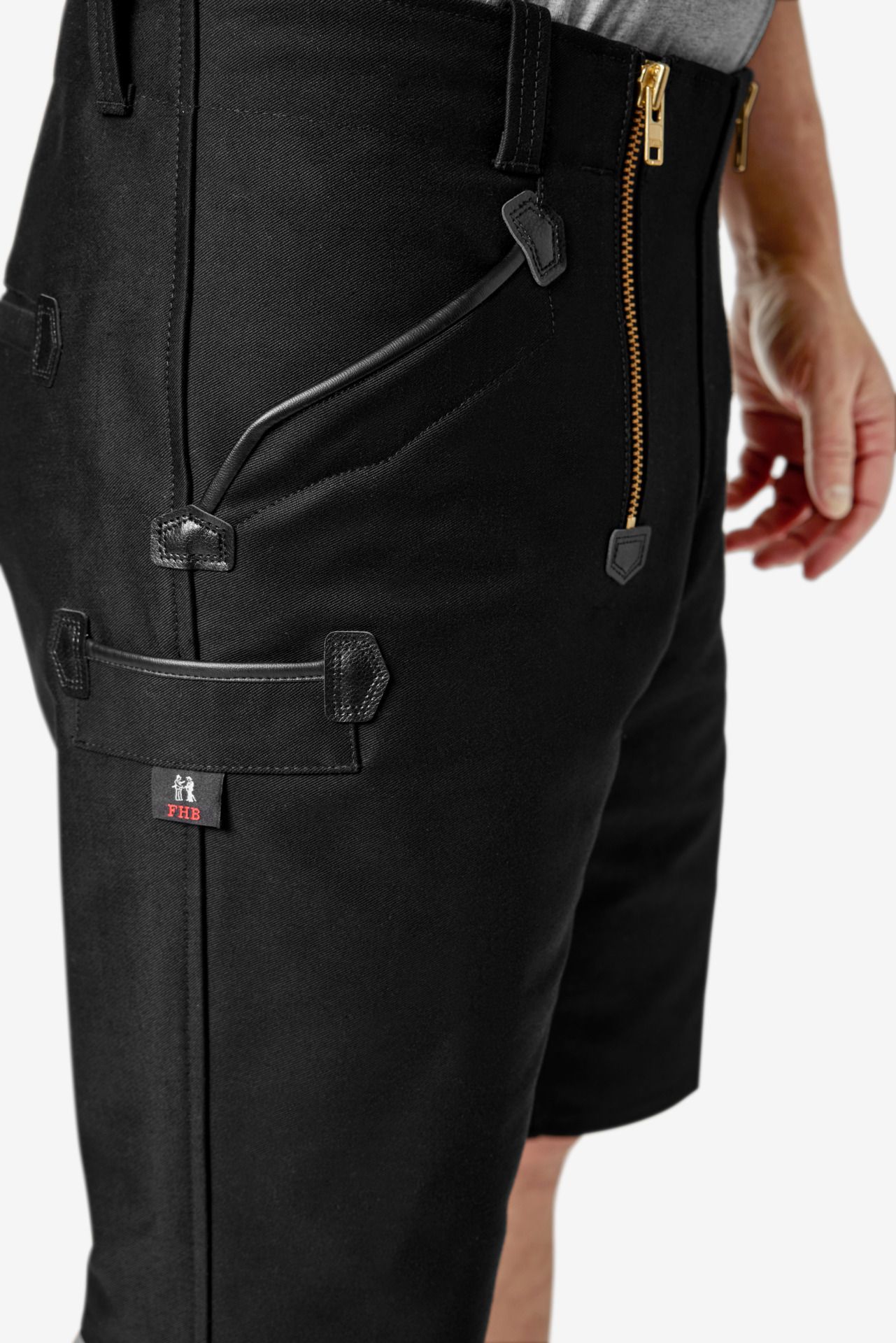 FHB Zunftshort JOCHEN schwarz - Gr. 56