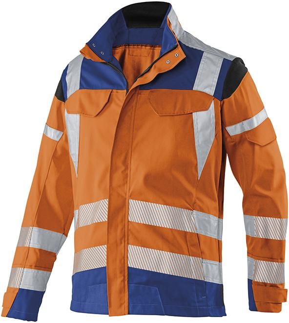 Kübler REFLECTIQ Warnschutz-Jacke, Orange, Gr. 25 Untersetzt