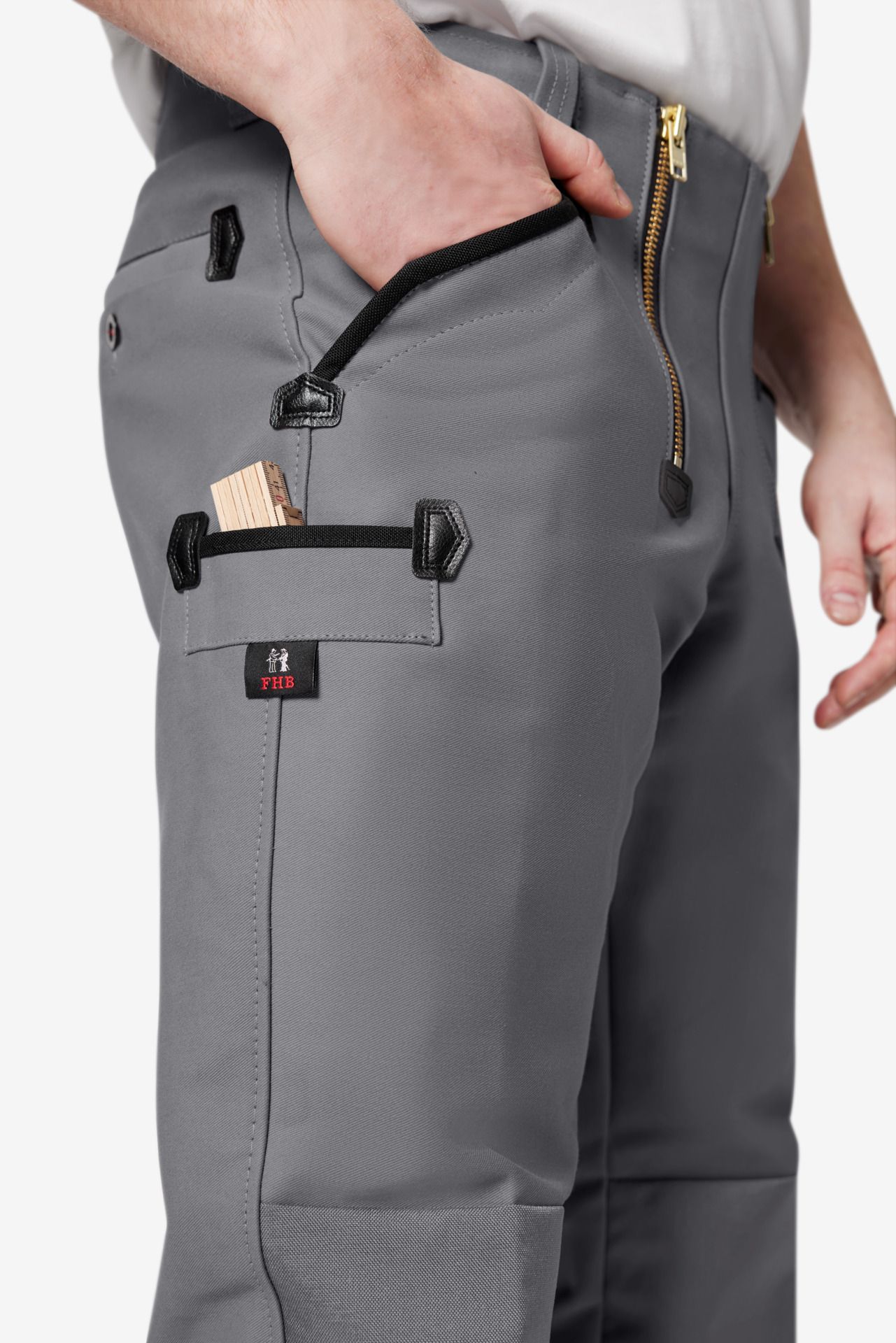 FHB Zunfthose KLAUS grau - Gr. 54