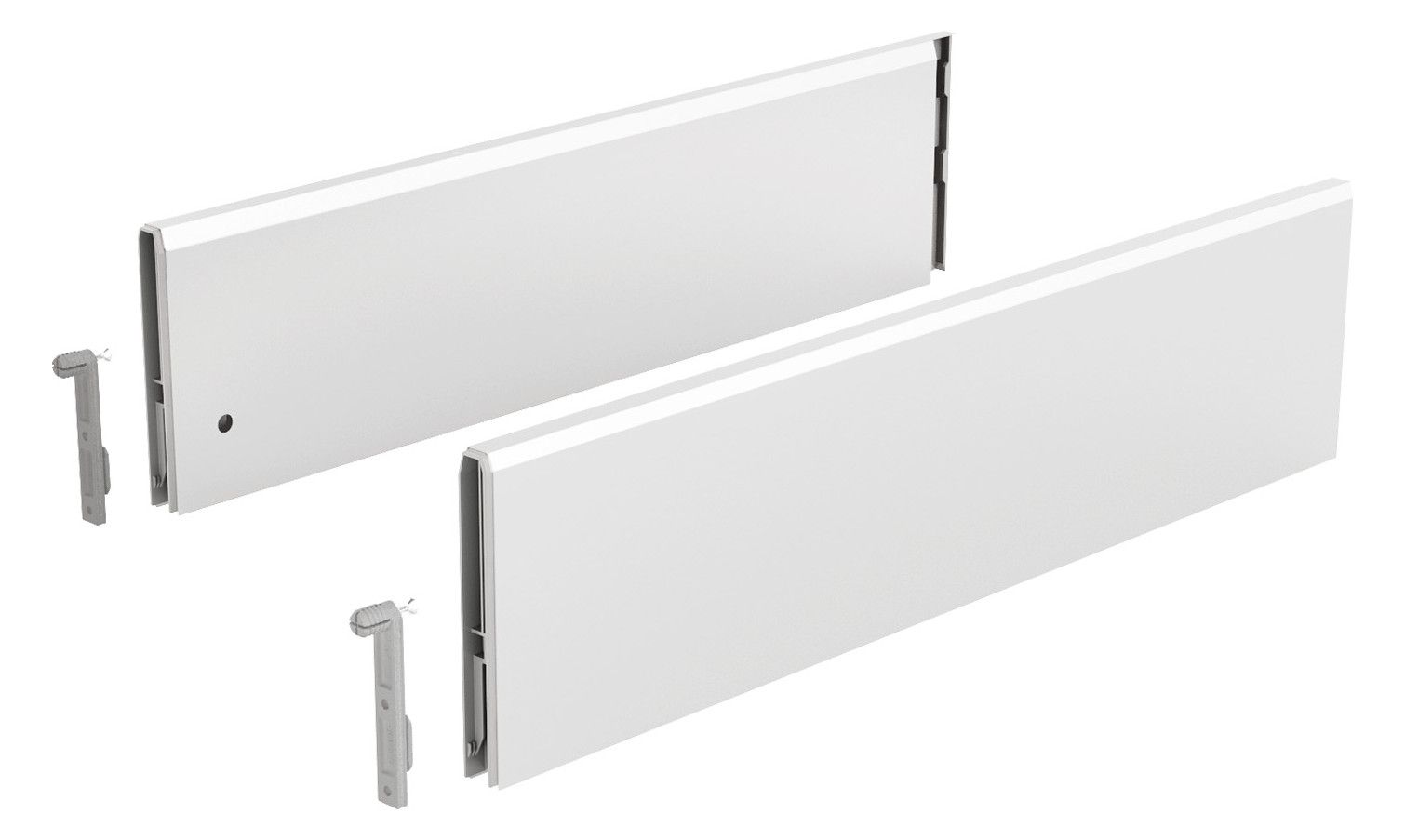 HETTICH ArciTech TopSide H124 mm, L450 mm, weiß
